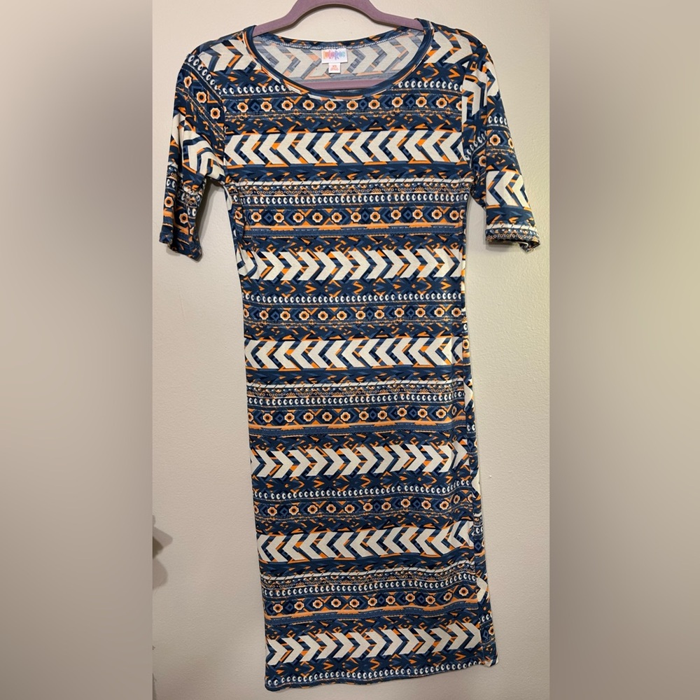 LulaRoe Aztec Print Julia Dress